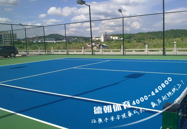 彈性丙烯酸球場材料