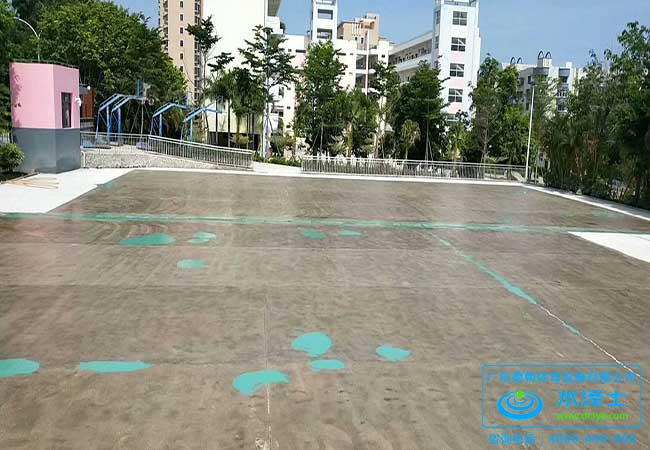 室外硅Pu球場施工