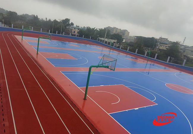 硅PU籃球場(chǎng)