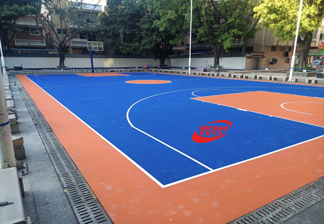丙烯酸籃球場