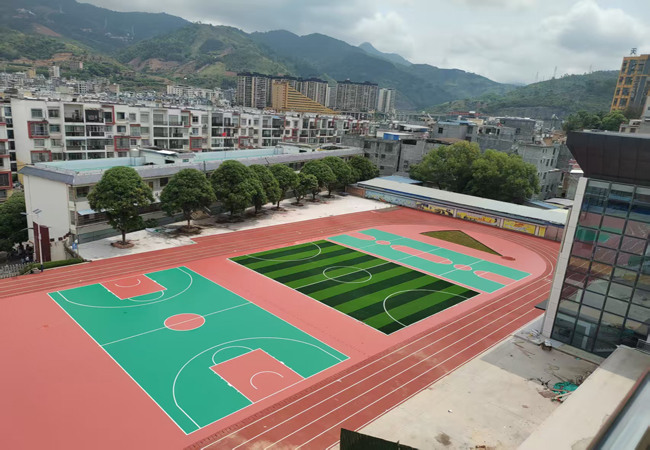 云南省文山壯族苗族自治州富寧縣富寧縣第四小學(xué)順利完工！