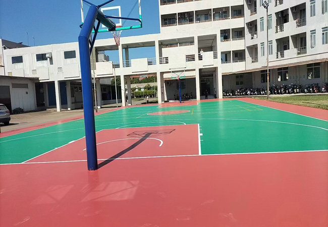 新疆硅PU球場材料能用于哪些場地？【德朝體育】