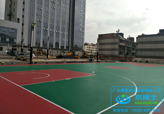 室外硅PU球場