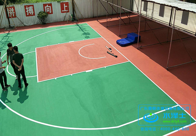 室外丙烯酸籃球場(chǎng)