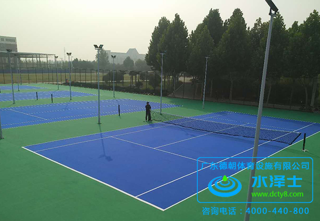 彈性丙烯酸網(wǎng)球場(chǎng)