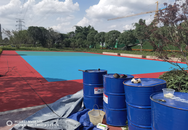 彩色EPDM塑膠跑道