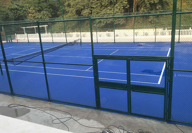 跨國工程案例|緬甸硅pu球場施工順利竣工！