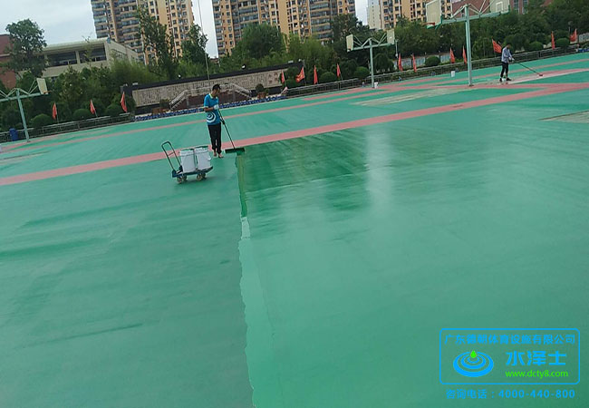 貴州塑膠球場跑道