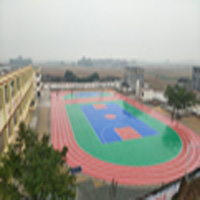 室外硅PU籃球場(chǎng)材料出現(xiàn)顏色變化的原因？【德朝體育】